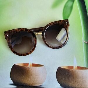 STELLA McCARTNEY Authentic LEOPARD PRINT SUNGLASSES